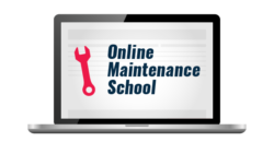 Image of online maintenance school course